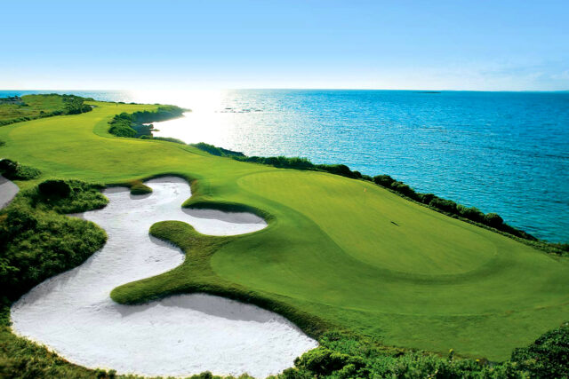 sandals emerald bay bahamas best places to golf