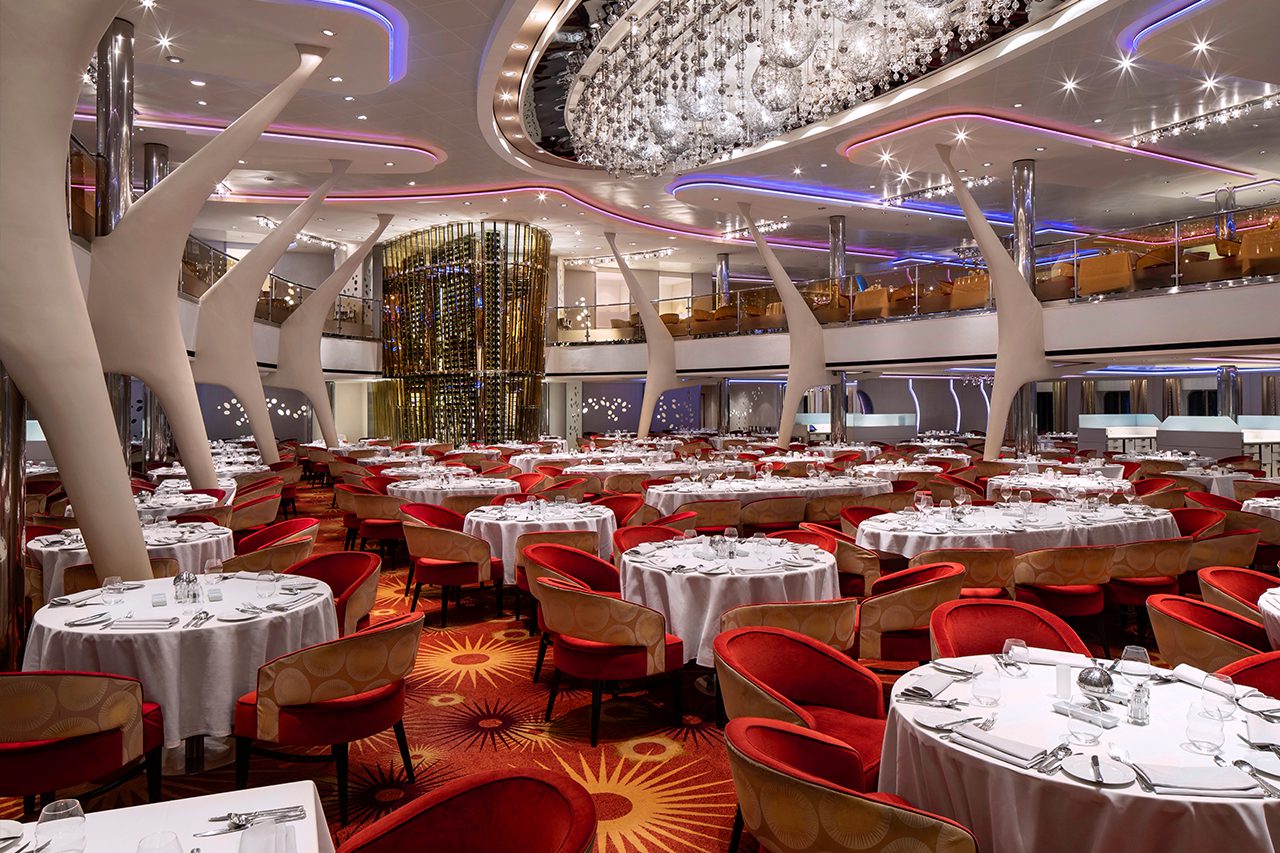 celebrity silhouette dining main restaurant where to eat