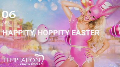swingers parties temptation cancun resort happity hoppity easter spring celebration mexico