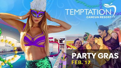 swingers parties temptation cancun resort party gras mardi mexico fun experience
