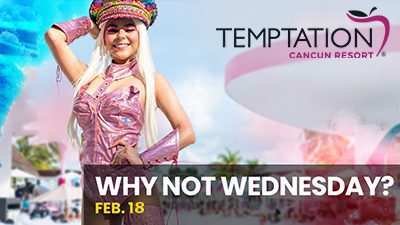 swingers parties temptation cancun resort why not wednesday mexico adult event