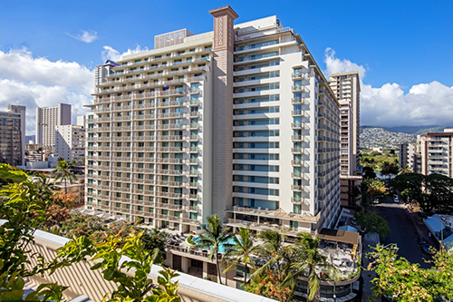 hilton garden inn waikiki beach hawaii tropical travel