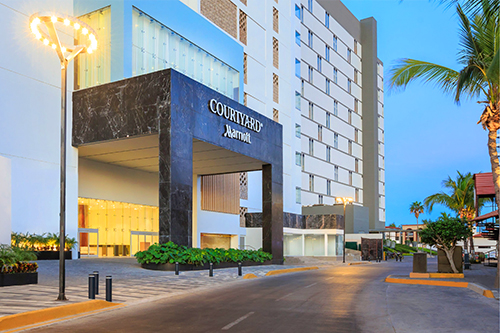 courtyard mazatlan beach resort mexico luxury hotel
