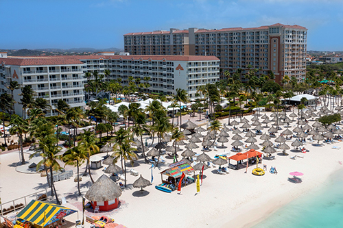 marriott's aruba ocean club family beach vacation