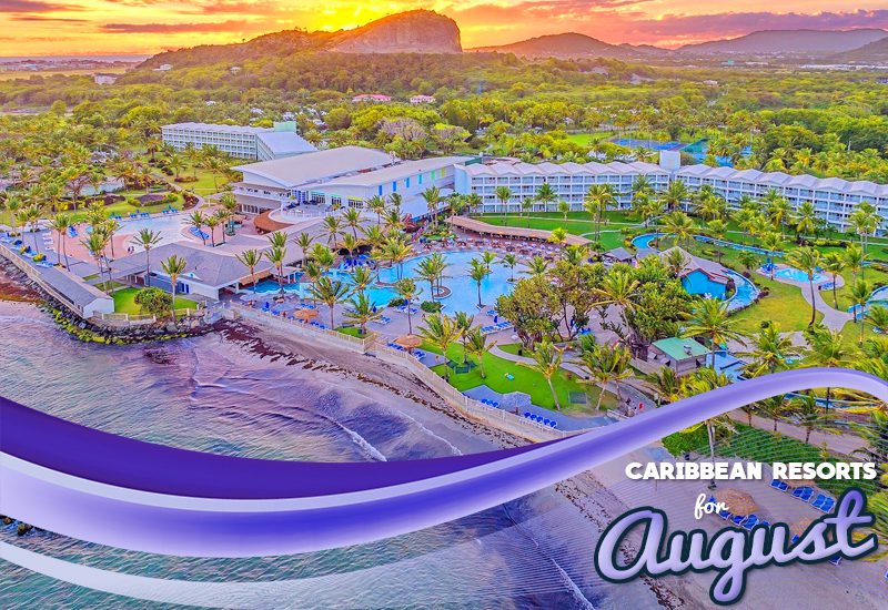 greatest caribbean resorts for august coconut bay beach resort and spa st lucia