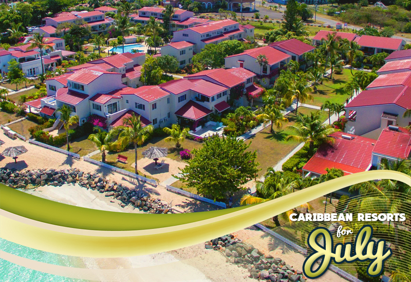 top-rated caribbean resorts for july antigua village beach resort exotic escape suggestions