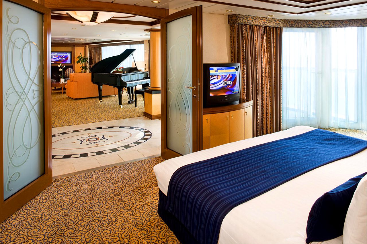 radiance of the seas rooms royal suite best places to sleep