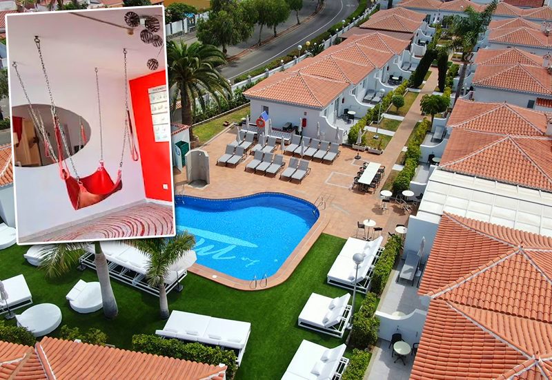 swinger resort la mirage canary islands spain couples sex vacation