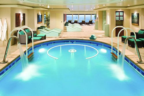 temptation caribbean cruise march 2026 spa relaxing pool