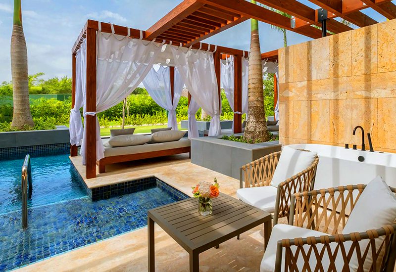 top-of-the-line caribbean resorts with swim-up suites dreams punta cana resort and spa dominican republic