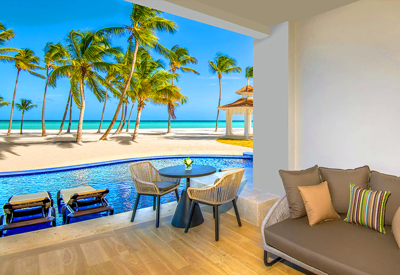 finest caribbean resorts with swim-up suites hyatt zilara cap cana dominican republic