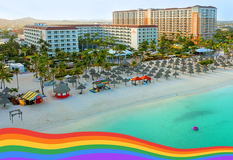 top-rated lgbtq-friendly resorts in palm beach marriott’s aruba ocean club luxury lesbian holiday