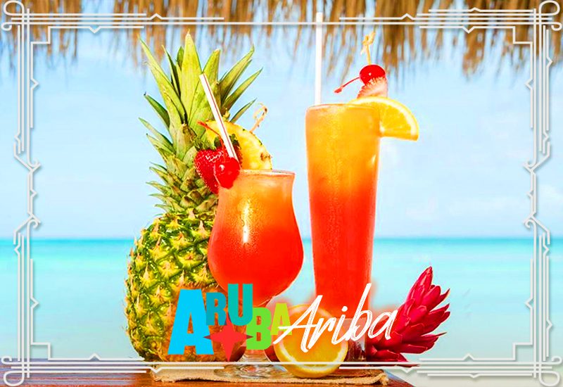 popular beach drinks aruba ariba makes you happy