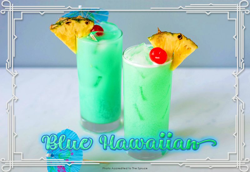 top beach drinks blue hawaiian tropical travel tips