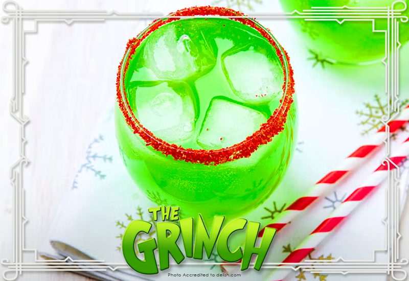 the grinch christmas cocktail
