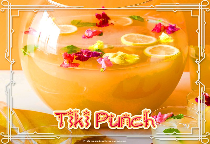 nicest beach drinks tiki punch places to chug
