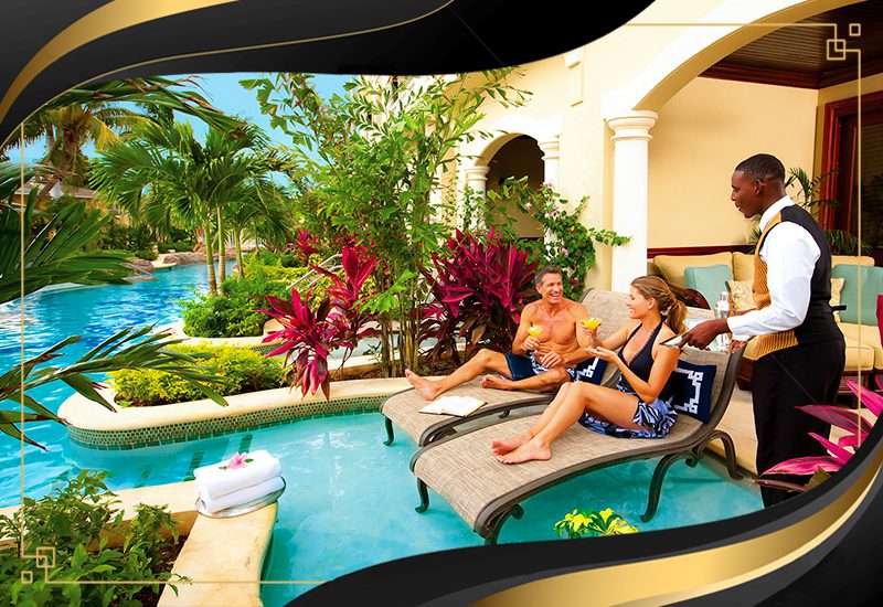 hottest caribbean resorts with butler service sandals royal caribbean jamaica
