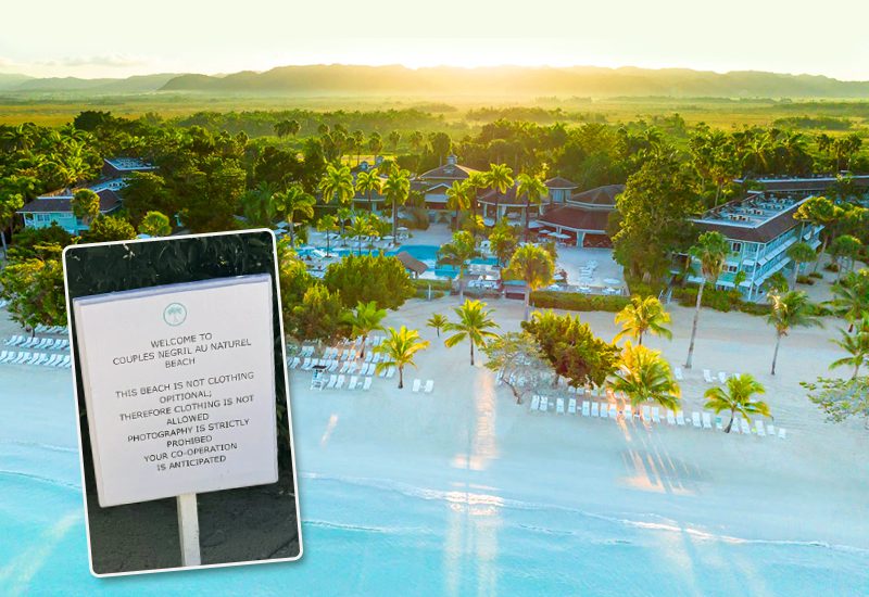 top-rated clothing-optional resorts in jamaica couples negril nude beach vacation