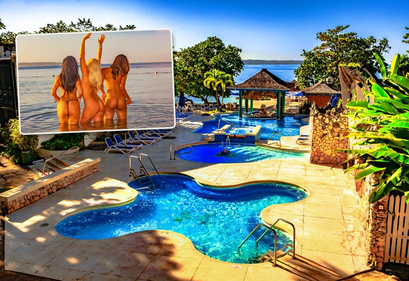 hottest clothing-optional hotels in jamaica hedonism clothes-free swingers lifestyle vacation