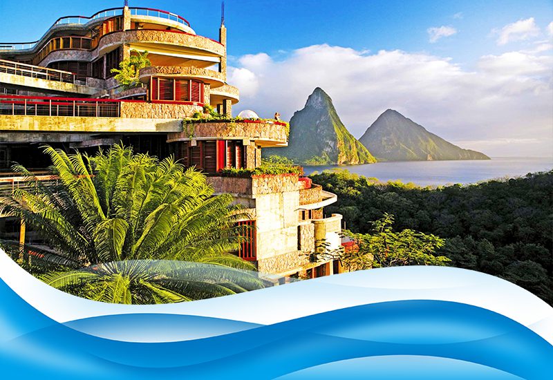 nicest hurricane-free resorts in the caribbean jade mountain resort couples-only getaway for romance