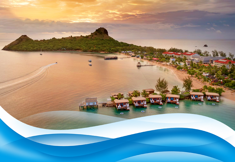hottest hurricane-free resorts in the caribbean sandals grande st lucian unlimited vacation for couples