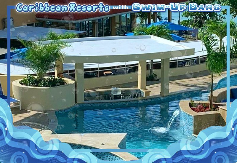 top-rated caribbean resorts with swim-up bars divi little bay beach resort sint maarten