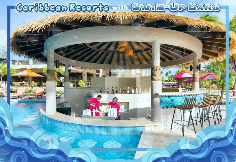 hottest caribbean resorts with swim-up bars o2 beach club and spa barbados