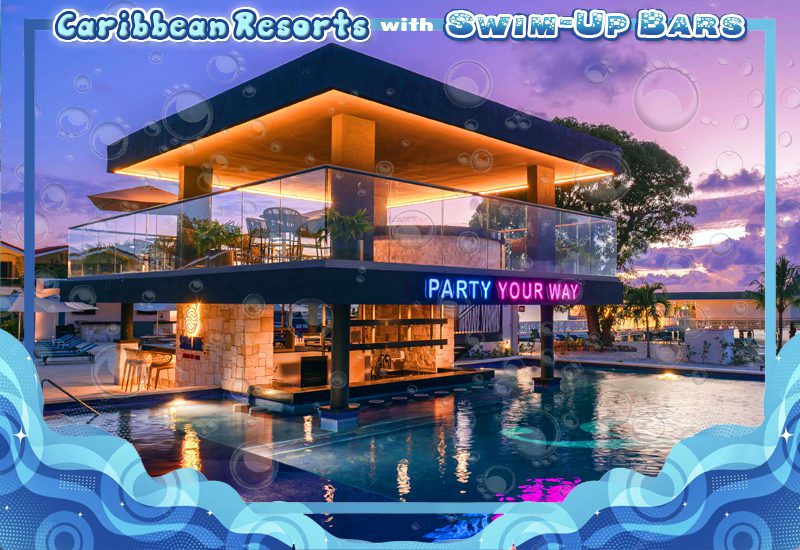 hottest caribbean resorts with swim-up bars royalton chic antigua adults-only holiday tips