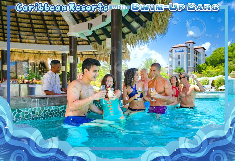 best caribbean resorts with swim-up bars sandals south coast jamaica all-inclusive vacation ideas
