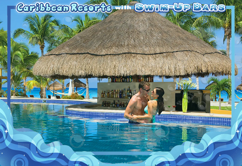 best caribbean resorts with swim-up bars secrets aura cozumel mexico