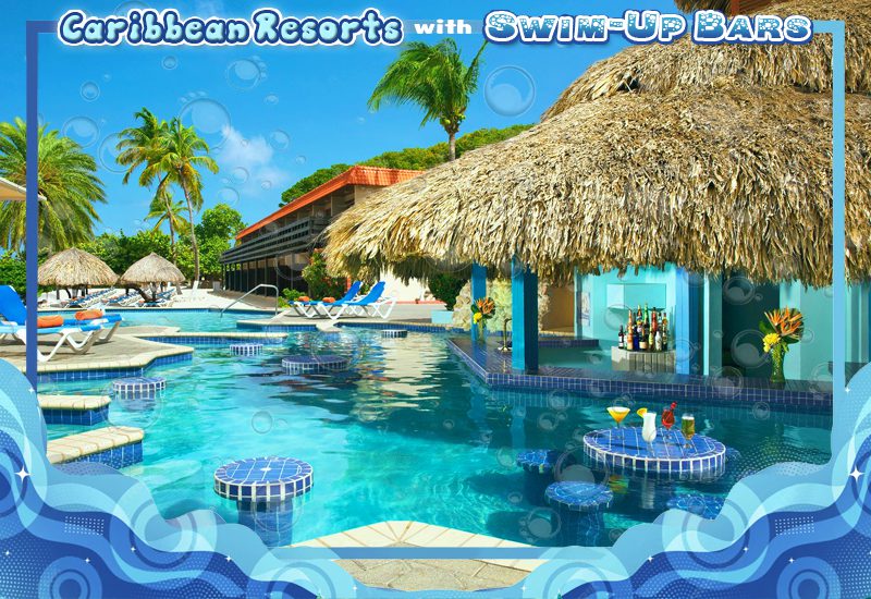 greatest caribbean resorts with swim-up bars sunscape curaçao resort spa and casino