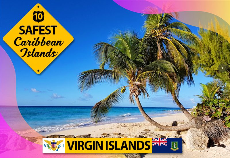 safest caribbean islands british american virgin islands
