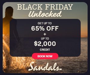 sandals black friday sale best all-inclusive resort deals