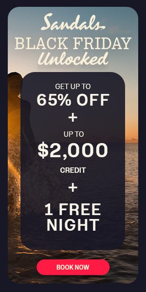 sandals black friday sale best all-inclusive vacation deals