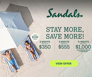 sandals stay more save more best all-inclusive resort deals