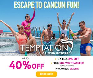 tempation cancun resort mexico escape deals