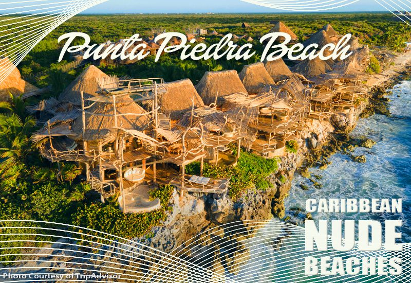 top caribbean nude beaches punta piedra beach at azulik resort mexico