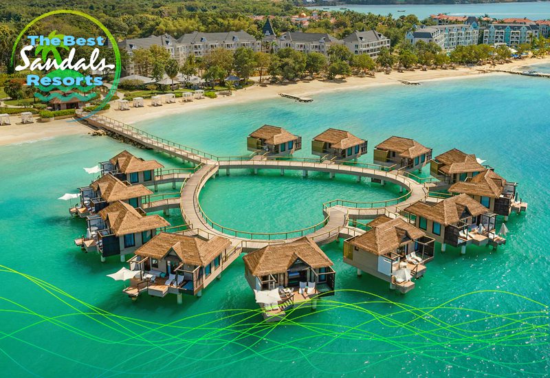 best sandals resort which sandals have over-the-water bungalows