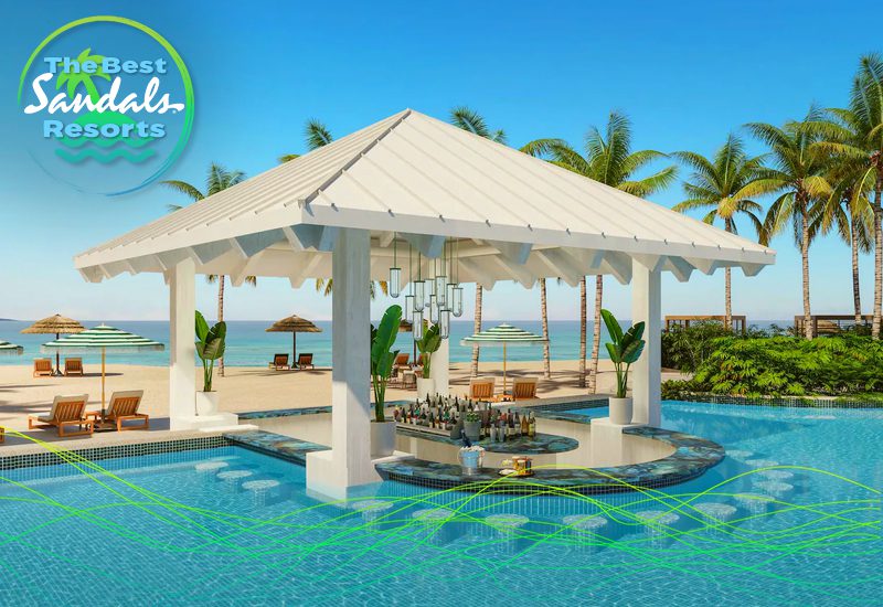 best sandals resort which sandals have swim-up pool bars