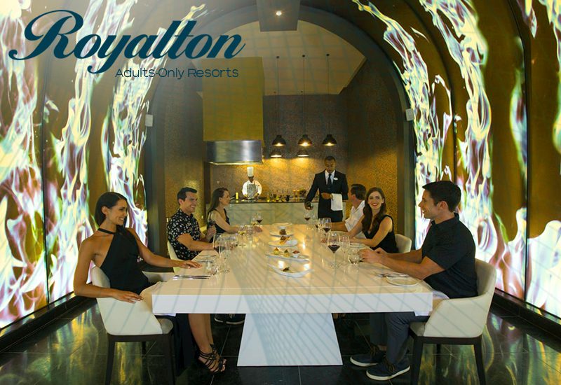 greatest royalton adults-only resorts what's with the c/x culinary experience