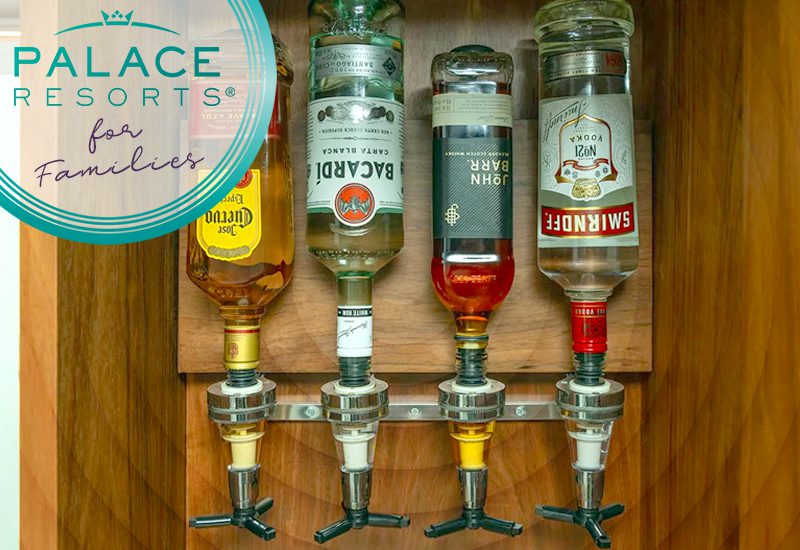 top-notch palace resorts for families how terrific are the in-room liquor dispensers